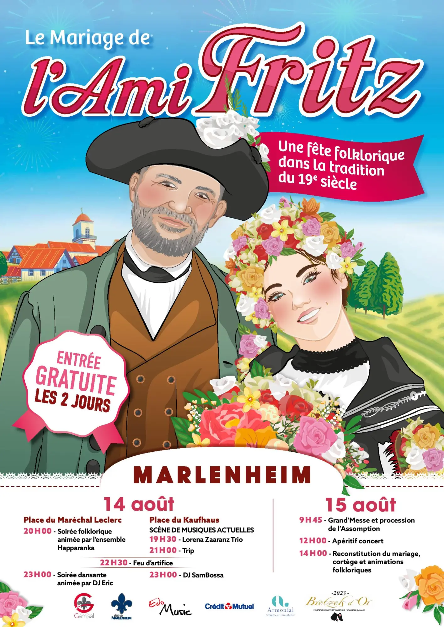 AFFICHE_AMI_FRITZ_2026 Affiche du Mariage de l'Ami Fritz 2026